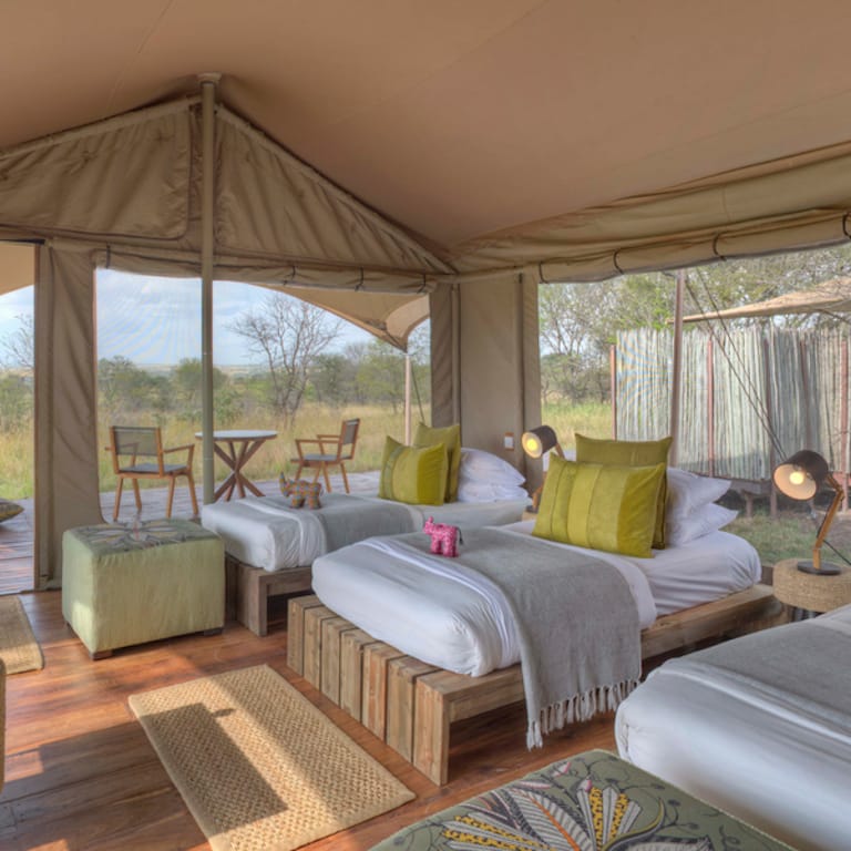 Sayari-Family-Tent-with-triple-bed-set-up-5